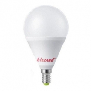 Лампа светодиодная LED Globe A45 7W 6400K E14 220V Lezard (25 шт в упак)