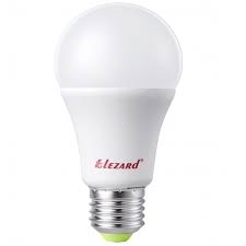 Лампа светодиодная LED Globe A60 9W 6400K E27 220V Lezard