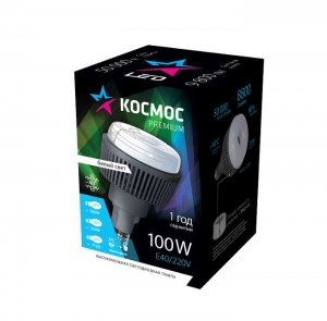 Лампа светодиод. LED KOSMOS premium  100 Вт 230В Е40 4500К 9800Лм  KHWLED100WE4045