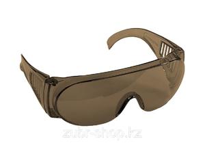 Очки STAYER "STANDARD" защитные, поликарбонатная монолинза с боковой вентиляцией, коричневые