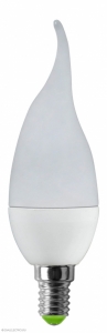 Лампа светодиодная LED-свеча-standart 7,5Втсвеча 160-260В 3000К тепл.бел. Е14 675Лм 