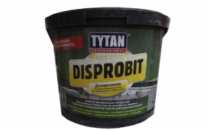 TYTAN DISPROBIT Мастика дисперс. битумно-каучук. д/ремонта крыш и гидроизоляции 20 кг 