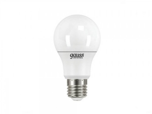 Лампа Gauss LED Elementary A60 7W E27 4100K 1/10/100