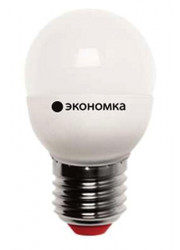 Лампа светодиод. LED 7Вт Шарик 45мм Е27 3000К Eco_LED7wGL45E2730