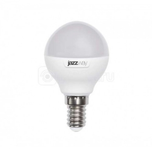 Лампа светодиод. PLED-SP G45 9Вт E14 5000K 820Лм 230В/50гц JazzWay 489706859600