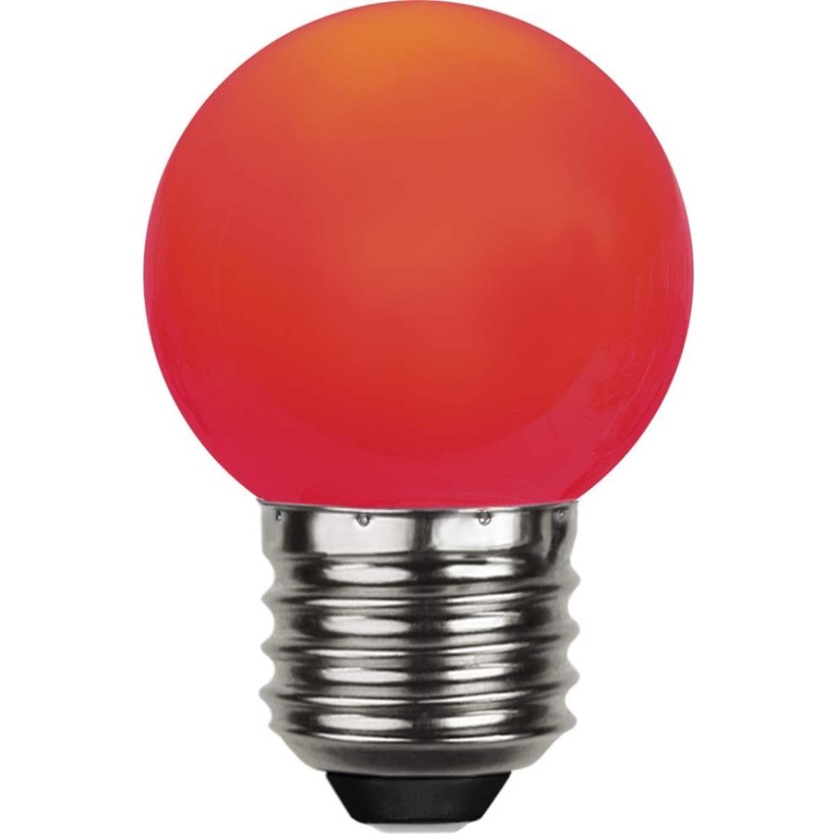 516-01018 Лампа  G45 15W E27  RED (TECHNOLIGHT)										
