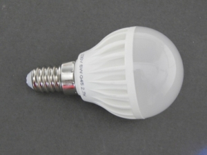Лампа светодиодная 61 136 OLL-G45-6-230-6,5K-E14 ОНЛАЙТ 61136