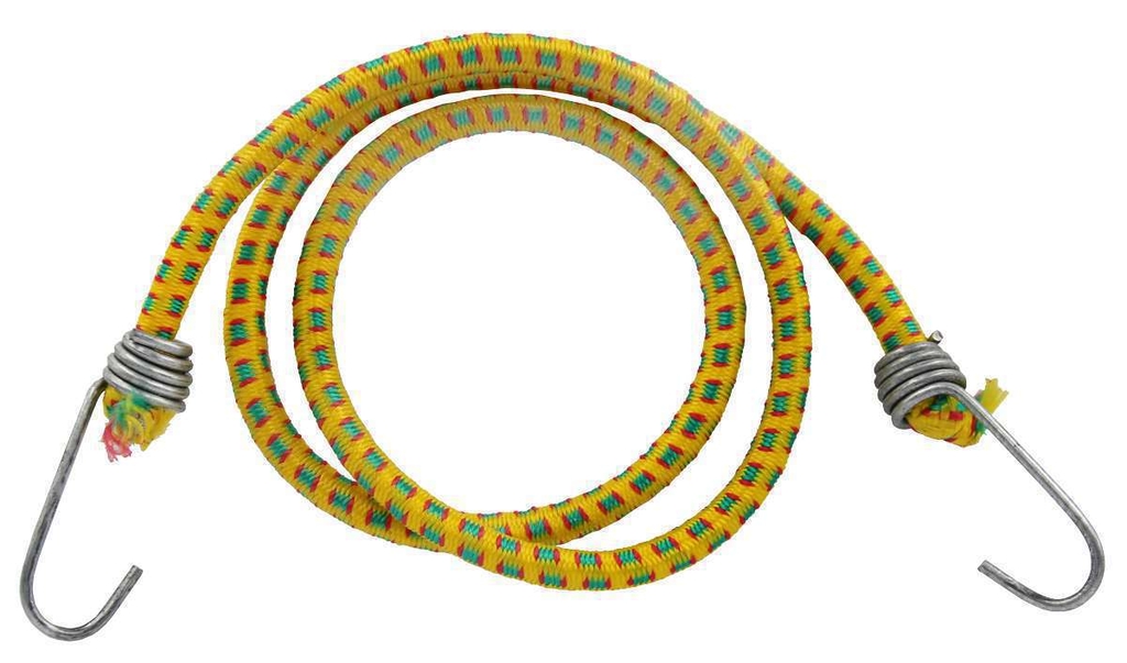 Шнур STAYER "MASTER" резиновый крепежный со стальными крюками, 80 см, d 7 мм, 2 шт