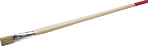 Кисть круглая тонкая STAYER "UNIVERSAL-STANDARD", светлая натуральная щетина, деревянная ручка, №18 
