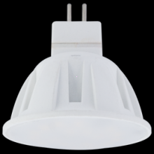 3 Ecola Light MR16 LED 4.2W 220V GU5.3 4200K МАТОВОЕ СТЕКЛО (Композит) 42*50 светод.лампа Экола