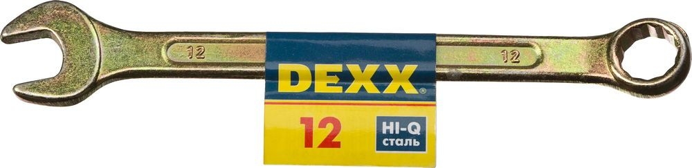 Комбинированный гаечный ключ 12мм, DEXX