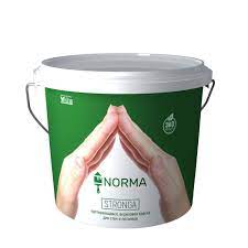 Краска водоэмульсионная,NORMA Stronga, 3 кг (интерьерная, протирающаяся)