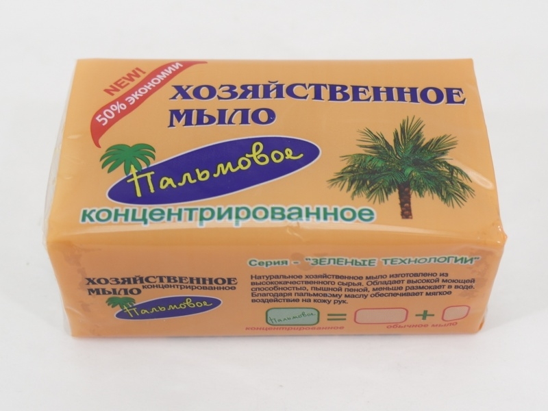 Мыло хозяйственное АИСТ пальмовое 200г/48