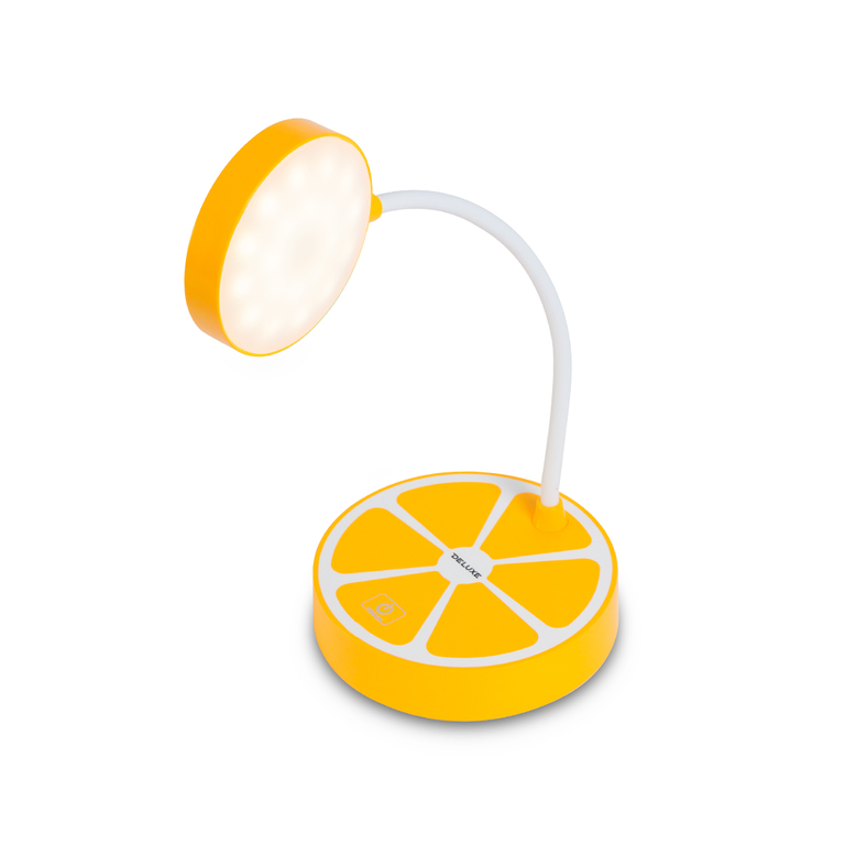 светодиодная лампа, Deluxe, Paradisi-У, 2W, Димминг 3 уровня, Сенсорн.управ.питание от USB, желтый