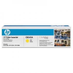 Картридж HP CB542 А Yellow Print Cartridge for LJ CM1312nfi/CP1215/CP1515n