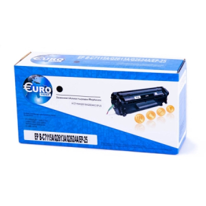 Картридж HP C7115A/Q2613A/Q2624A Canon EP-25 Black Print Cartridge for LaserJet 2500 pages EuroPrint