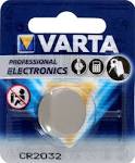 Батарейка Varta Professional Electronics CR2032 3V - 230mAh (1шт.) 0014-6032-101-401