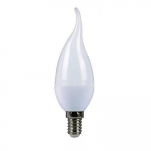 Лампа светодиод. LED 5Вт Свеча на ветру Е14 3000К Eco_LED5wCWE1430