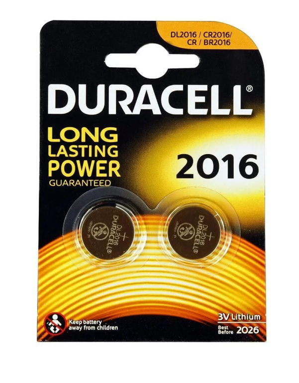 Батарейка DURACELL DU LI 2016 2BL VENx