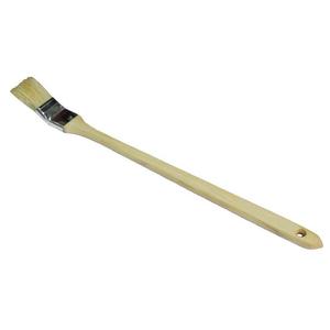 Кисть радиаторная 1"/25мм, натуральная светлая щетина, деревянная ручка