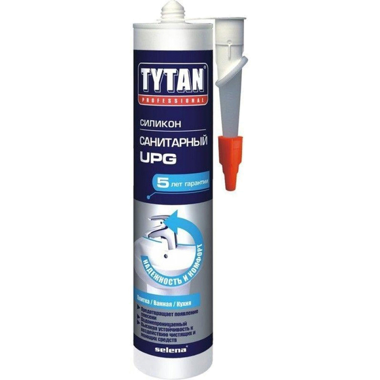 Tytan Professional силикон санитарный (310мл) белый (КНР)
