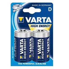 Батарейка Varta High Energy Mono 1.5V-LR 20/ D (2шт. в блистере)0003-4920-121-412