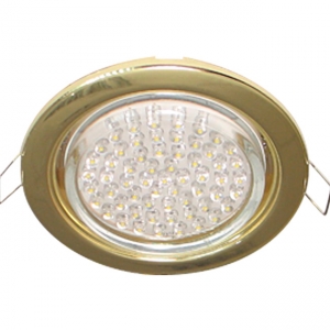 154 GX53-H4 Downlight without reflector_gold (светильник) 38*106-2pac