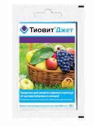 Средство для защиты растений от заболеваний и паутинного клеща Тиовит джет, 30 г   4359500