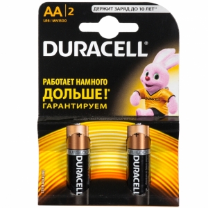 Duracell Basic AA K2 Щелочной элемент питания (2шт.)