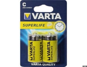 Батарейка Varta Longlife Extra Baby 1.5V-LR14/ C (2шт. в блистере) 0001-4114-101-412