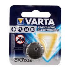 Батарейка Varta Electronics CR2025 3V - 170mAh (1шт. в блистере)0014-6025-101-401