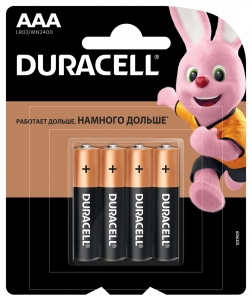 Батарейка  ААА-LR03-MN2400 Duracell k2 DURAC00003 