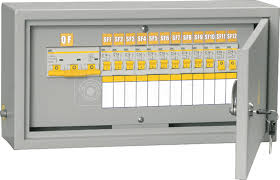 Щит ОЩВ-12/ОБЩ-3-100-12-0 (ВВ100А 12х16А) IP31 ИЭК MSM10-3N-100-12-31