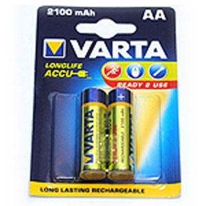 Батарейка Varta аккумулятор R2U Mignon 2100mAh 1.2V - HR06/AA (2шт. в блистере)0009-56706-101-402