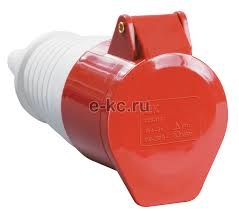 Розетка каб.32А 3P+E+N 380B IP44(225)ИЭК PSR22-032-5