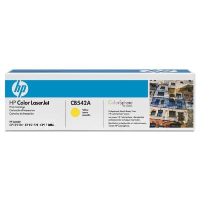 Картридж HP CB542 А Yellow Print Cartridge for LJ CM1312nfi/CP1215/CP1515n